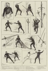 A Lecture of Fencing at the Lyceum Theatre
